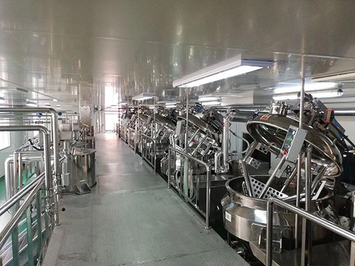 Vacuum Mixer With Internal And External Circulation System,mayonnaise Making Machines