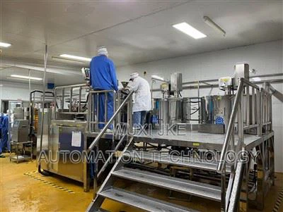 Kečupa majonēzes ražošanas līnijas ražošanas mašīna