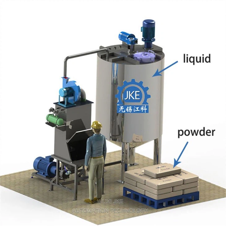 Powder Liquid Mixing System