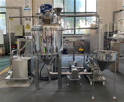 Rūpnieciskā pulvera šķidruma sajaukšanas mašīna